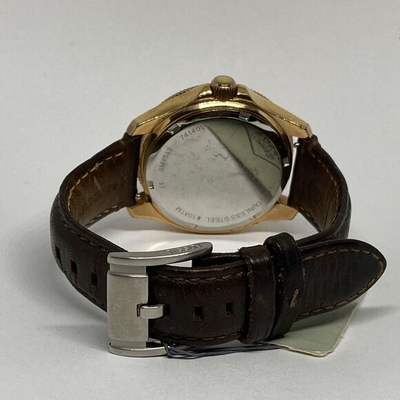 Fossil Cecile AM4549 Women's Brown Leather Analog Dial Quartz Wrist Watch VK581 - Picture 10 of 12